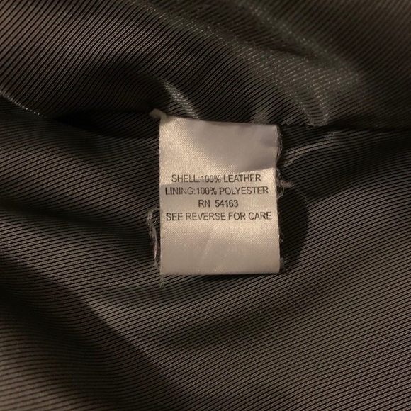 Women’s Calvin Klein leather jacket - Picture 4 of 11